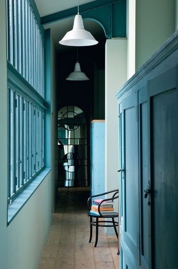 blue corridor